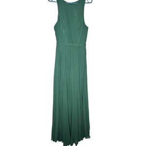 Azazie Green Maxi Dress